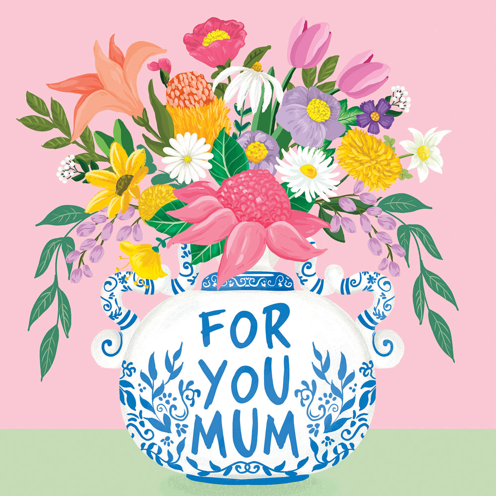 
                      
                        Greeting Card Flowers For You Mum
                      
                    