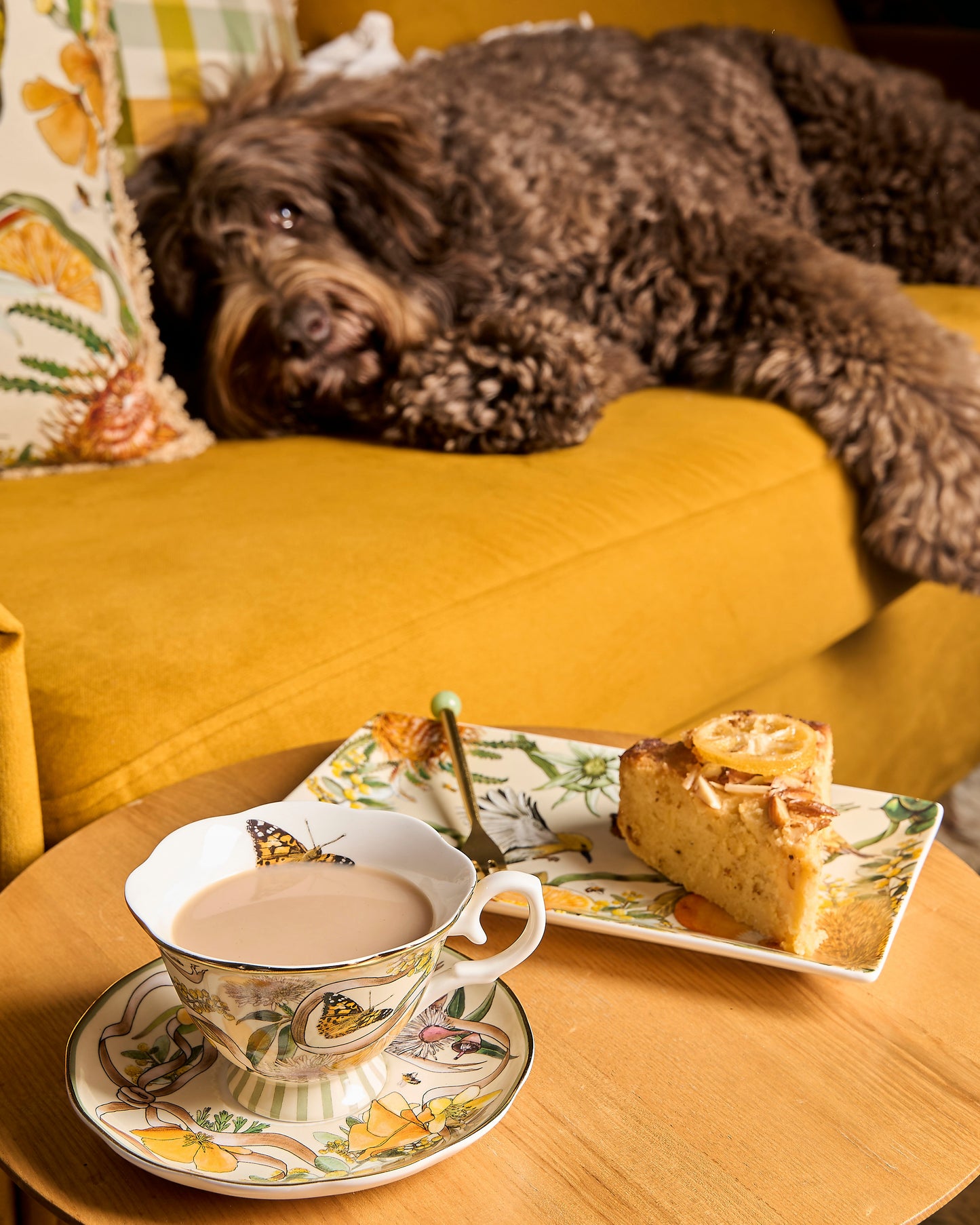 Large Ceramic Tray Golden Hour
