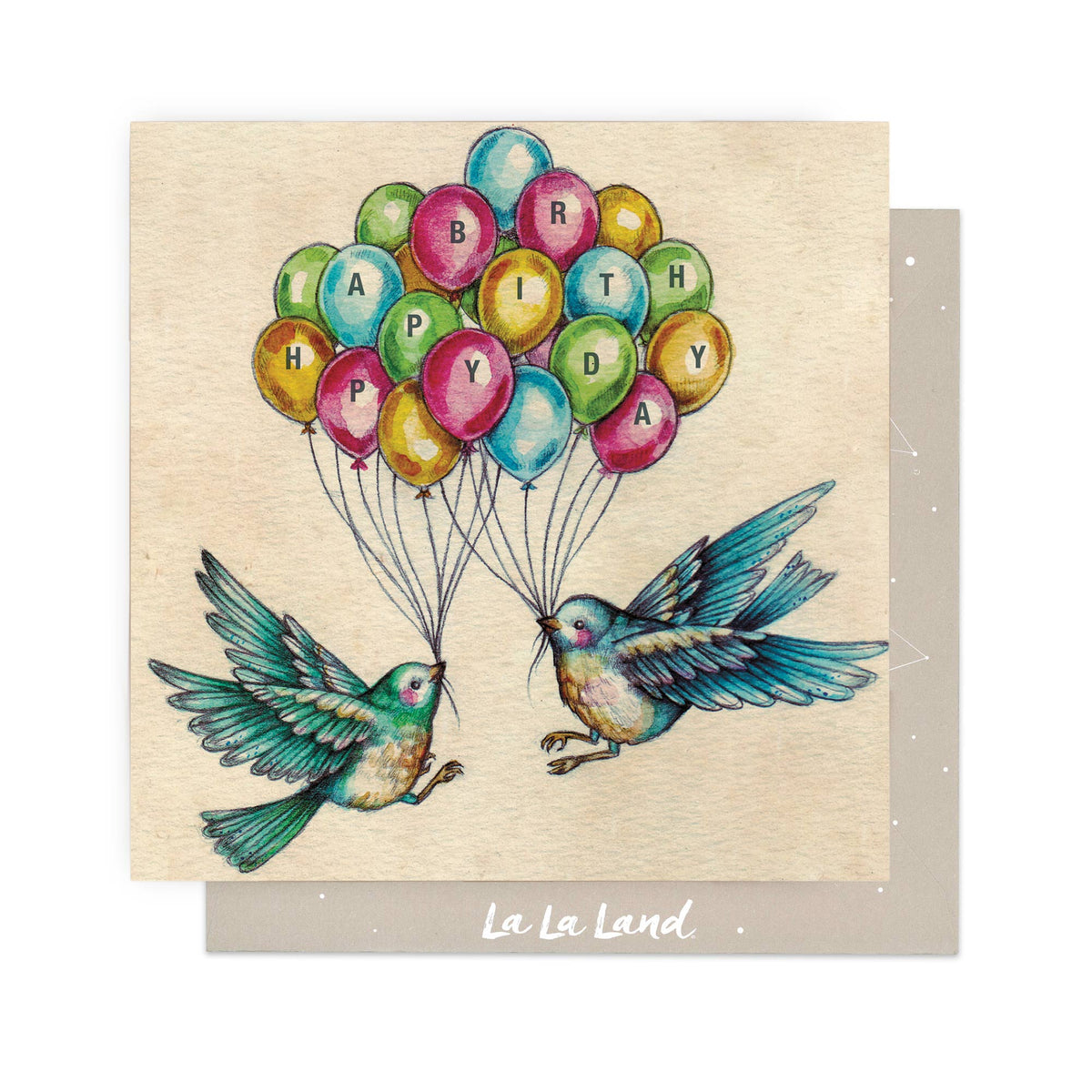 Greeting Card Birthday Bird