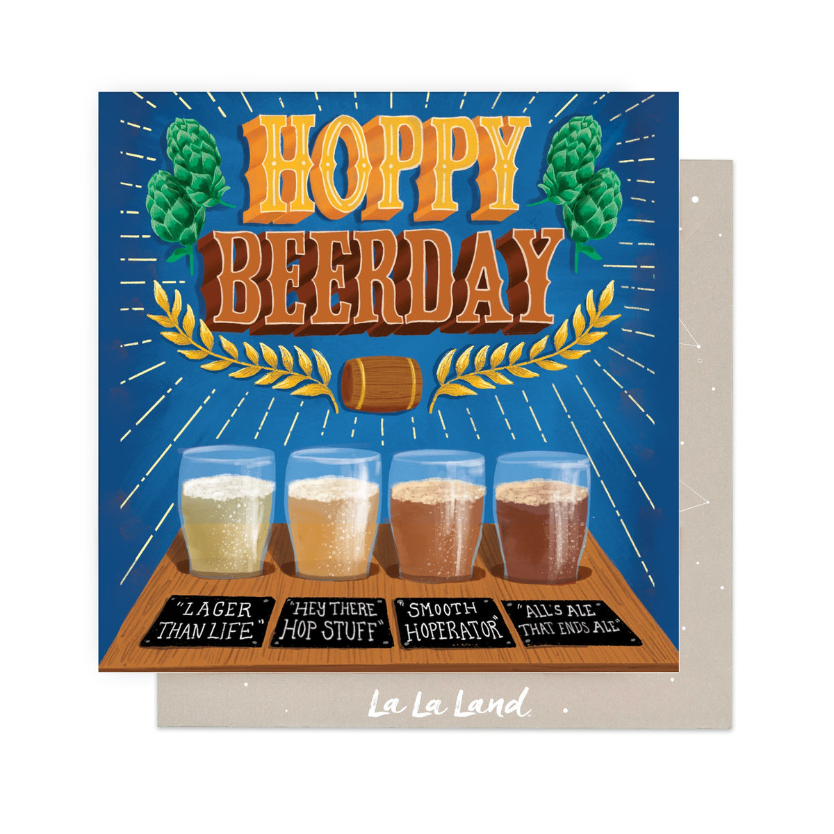 Greeting Card Hoppy Beerday
