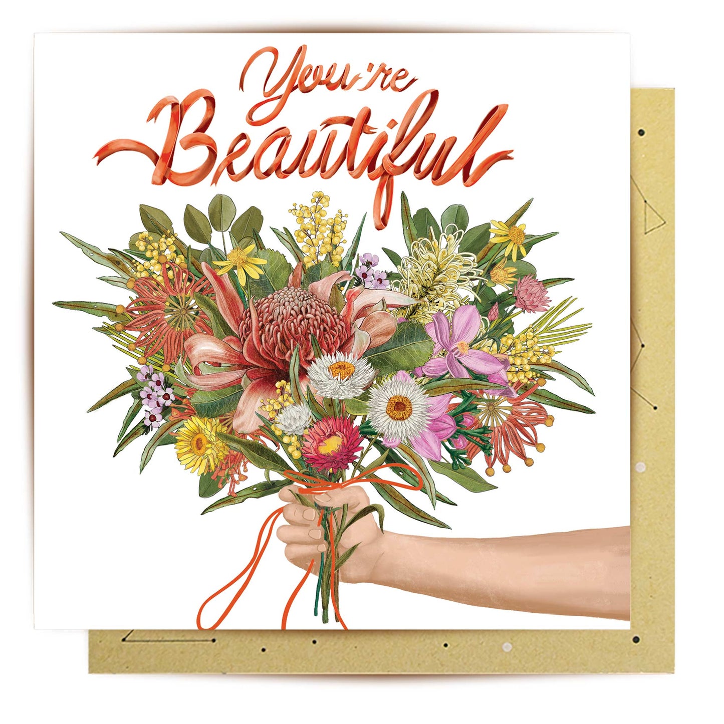 Greeting Card You Are Blooming Beautiful