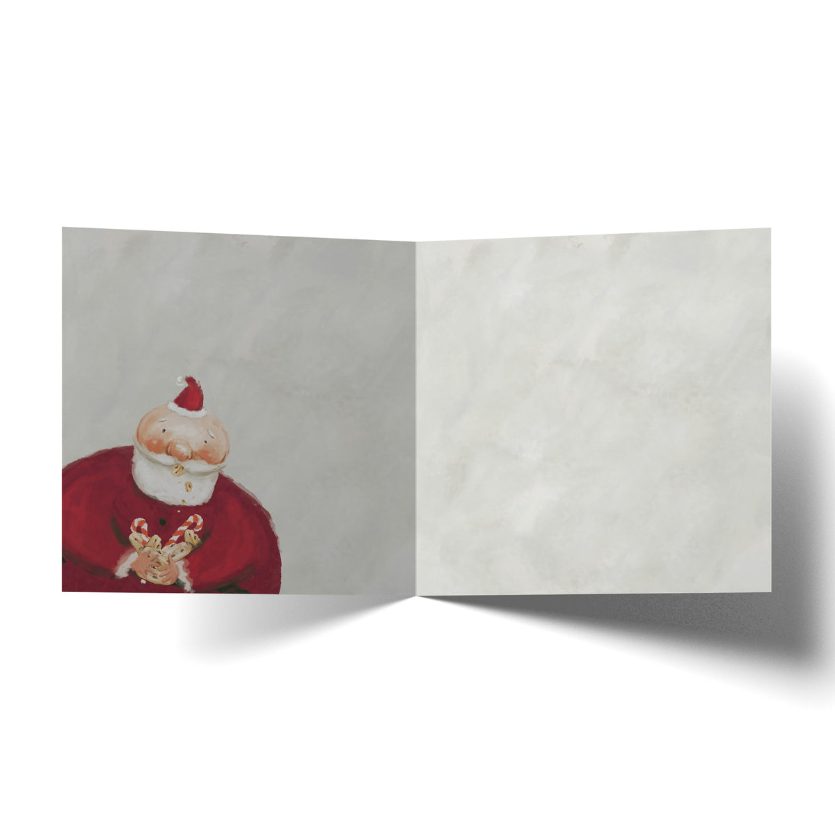 Greeting Card Santa's Treats