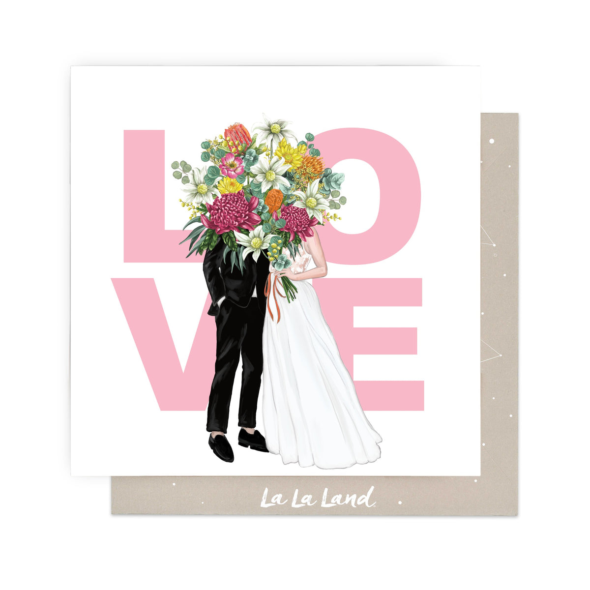Greeting Card Wedding Love