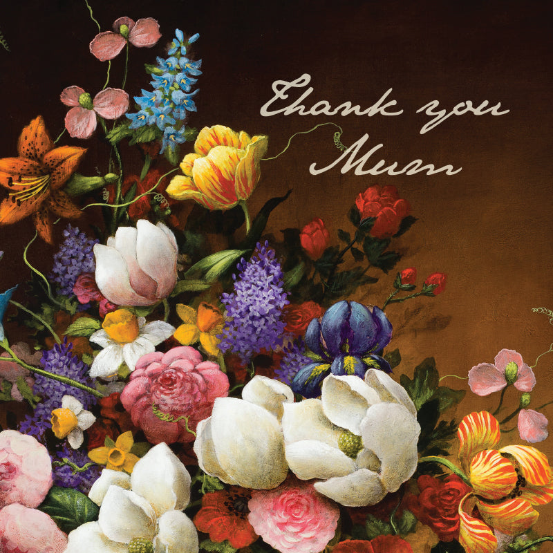 
                      
                        Greeting Card Thank You Mum Florals
                      
                    