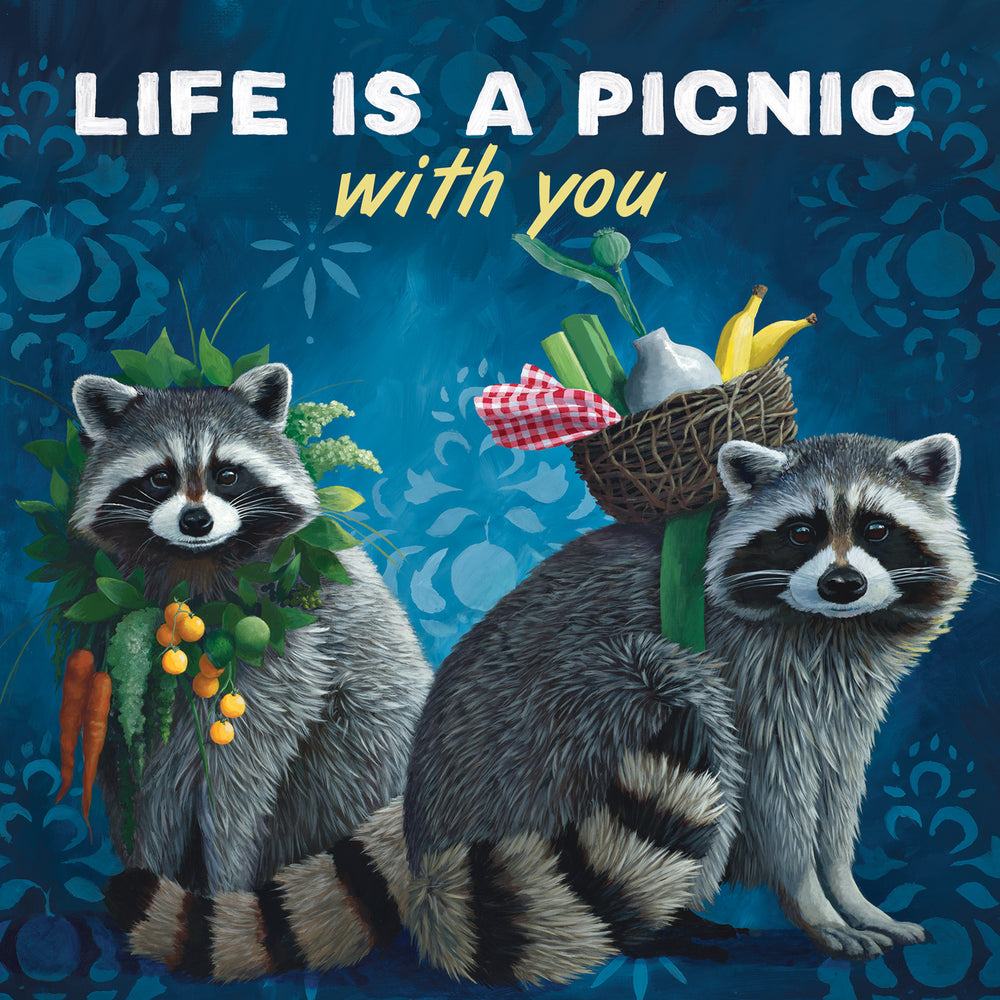 
                      
                        Greeting Card Picnic Raccoons
                      
                    