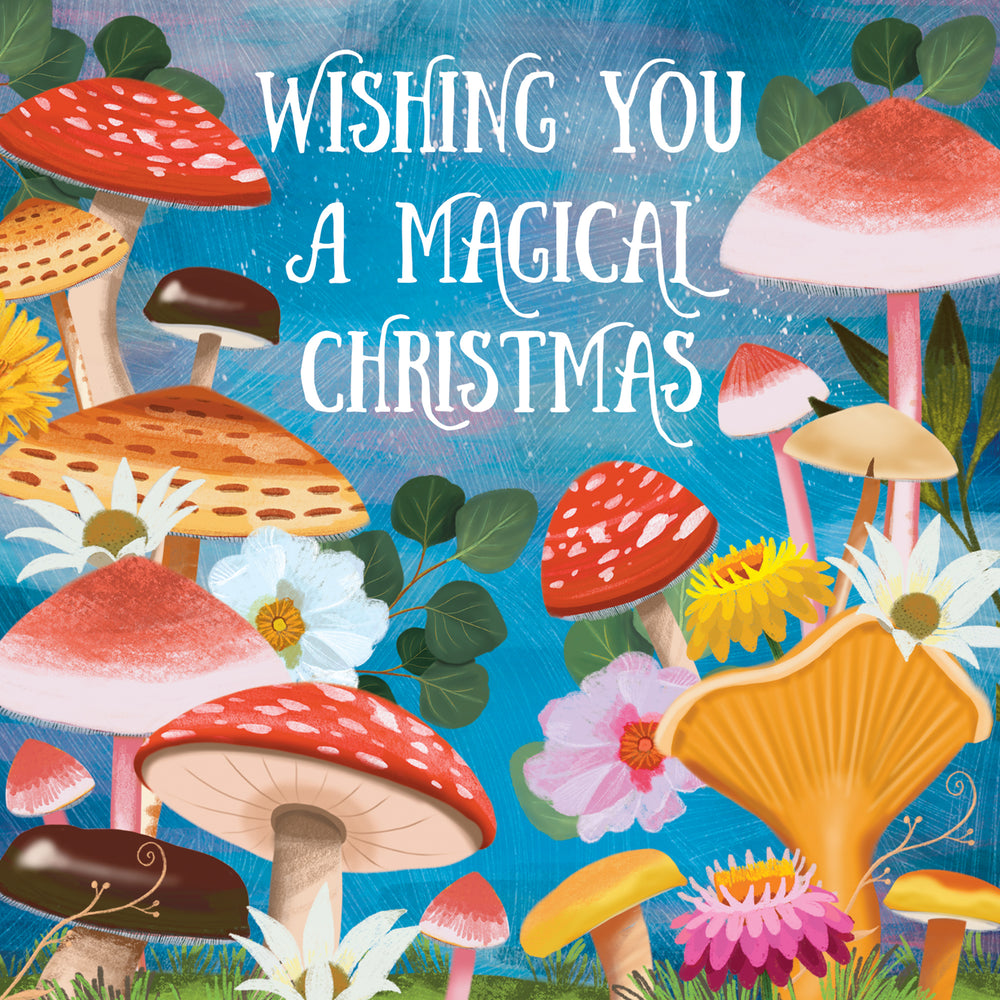 
                      
                        Greeting Card Bush Party Mushrooms
                      
                    