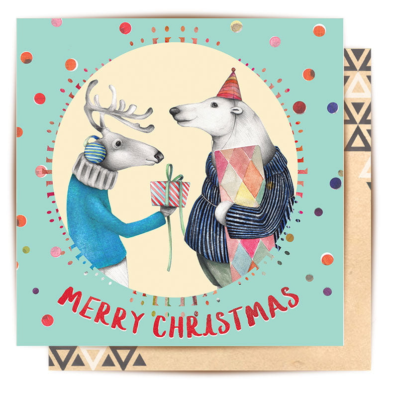 
                      
                        Greeting Card Polar Bear & Deer
                      
                    