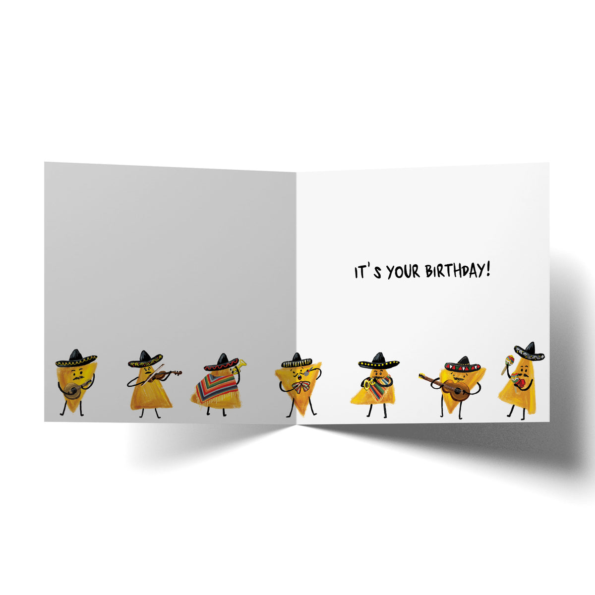 Greeting Card Nacho Average Day