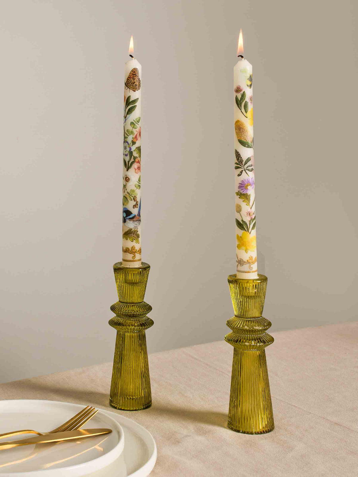 Taper Candle Set The Secret World Of The Bush