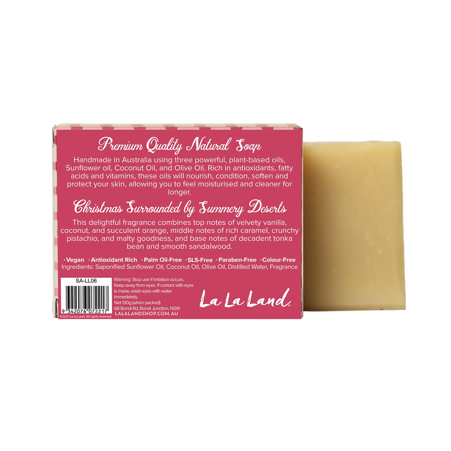 Australian Natural Soap Sweet Christmas Wishes