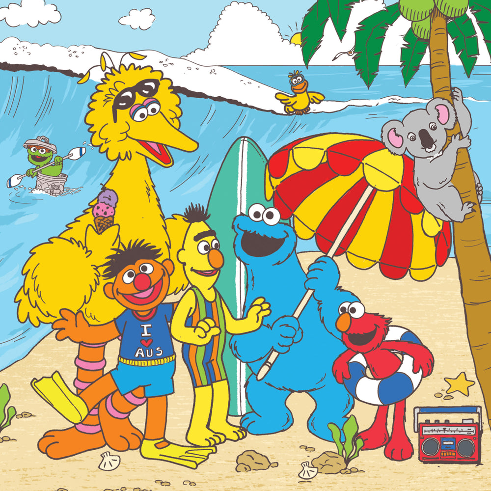 
                      
                        Greeting Card Sesame Street Down Under
                      
                    