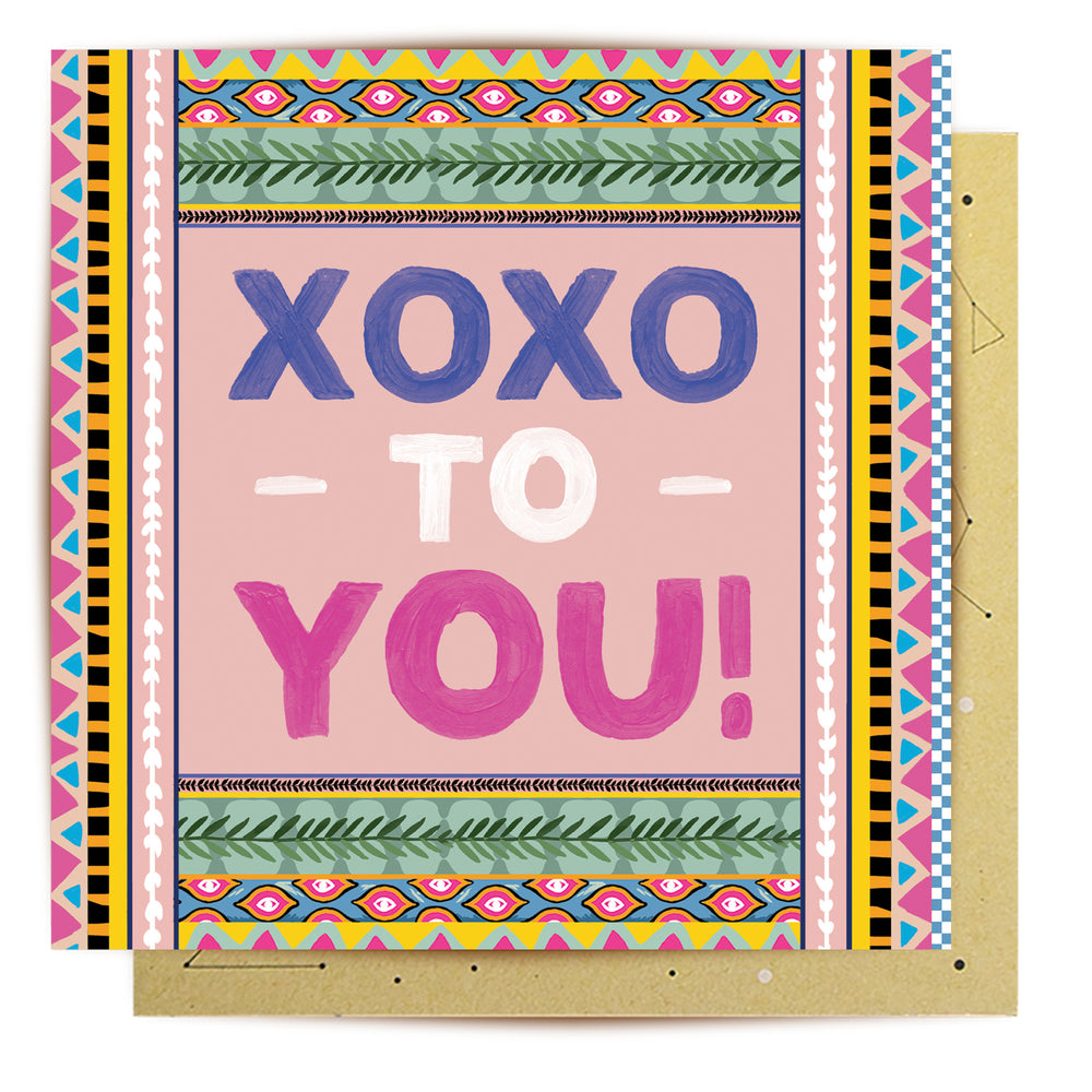 
                      
                        Greeting Card XOXO To You
                      
                    