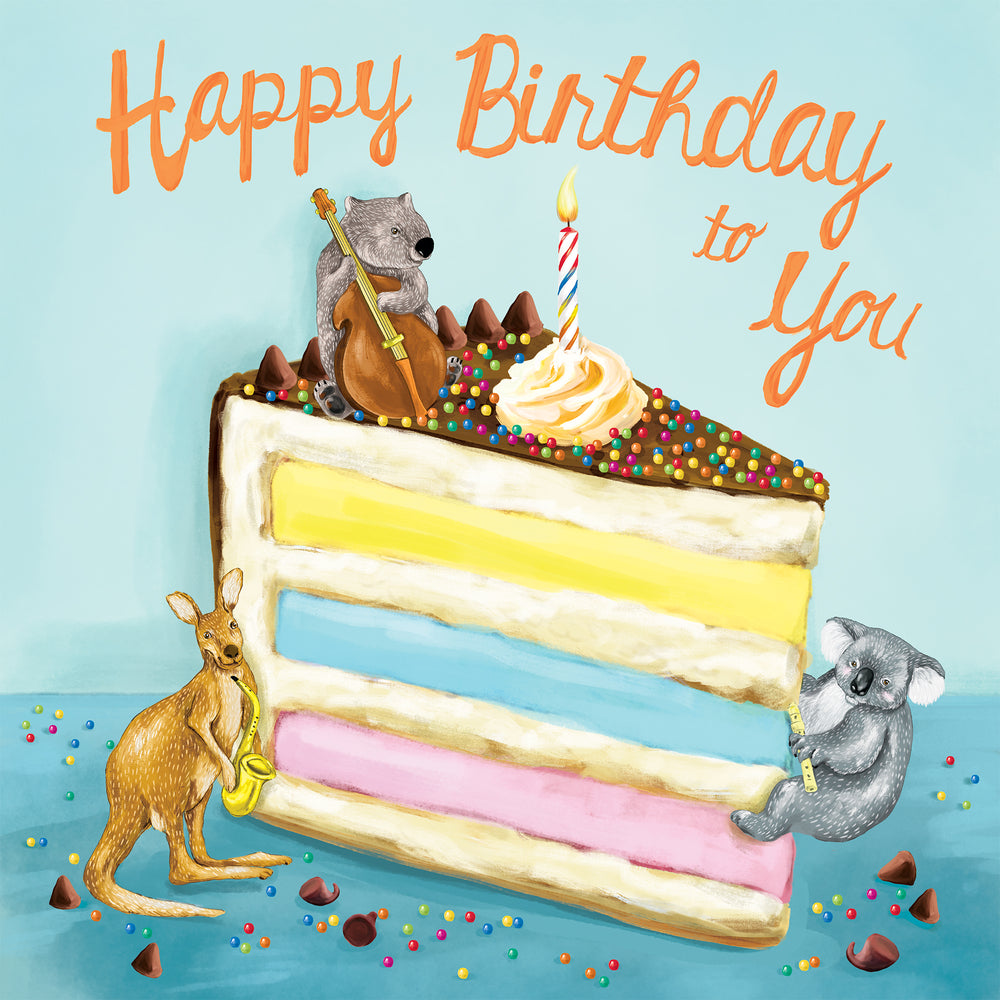 
                      
                        Greeting Card Musical Birthday Critters
                      
                    