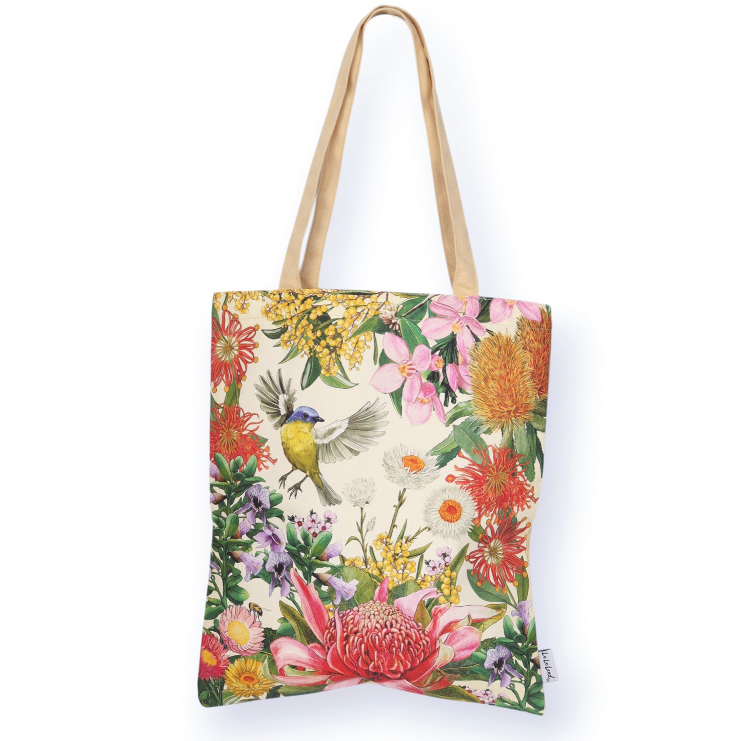 Tote Bag Botanical Blooms Flowers