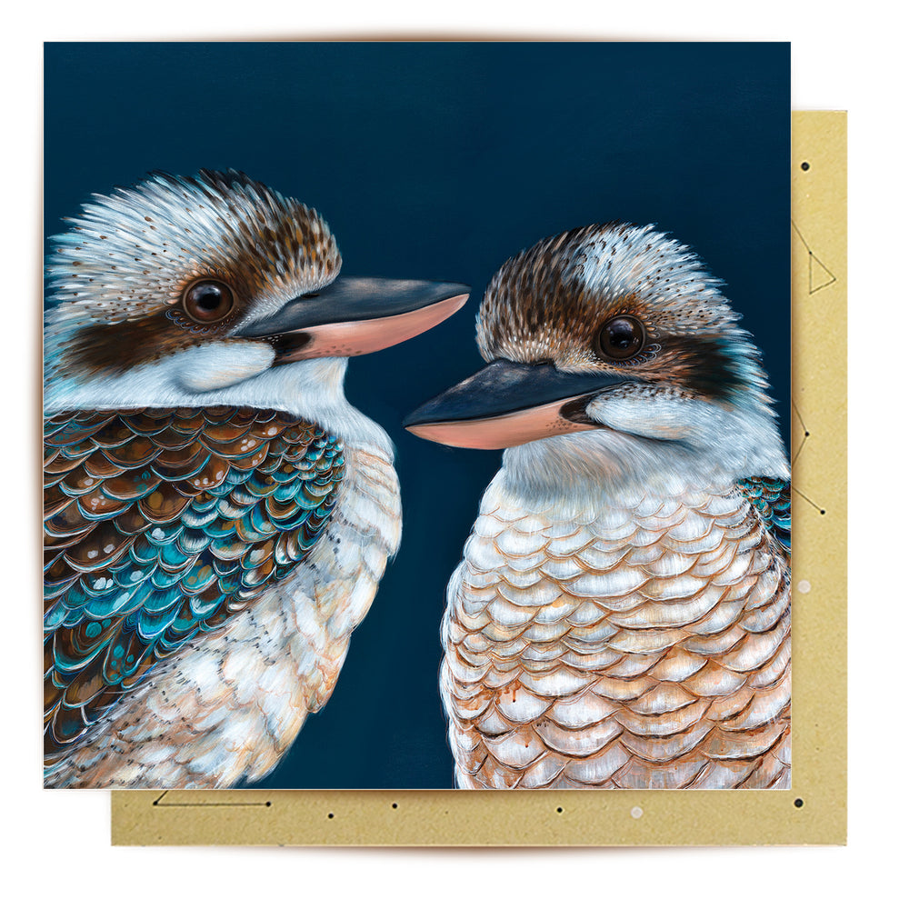 Greeting Card  Ollie Kookaburra