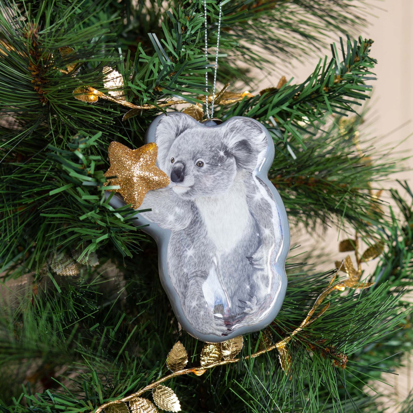 3D Bauble Koala Star