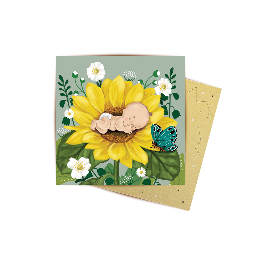 Mini Card Baby Flower