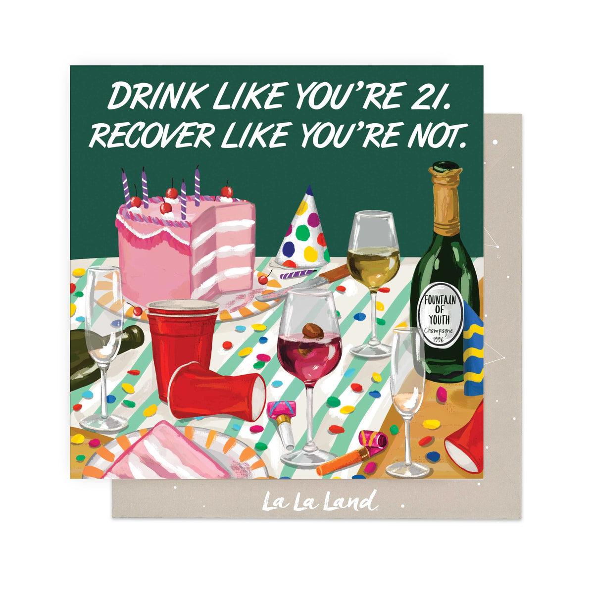 Greeting Card Regret It Tomorrow