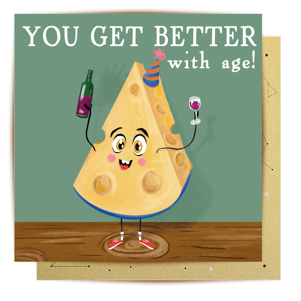 
                      
                        Greeting Card Aged Cheese
                      
                    