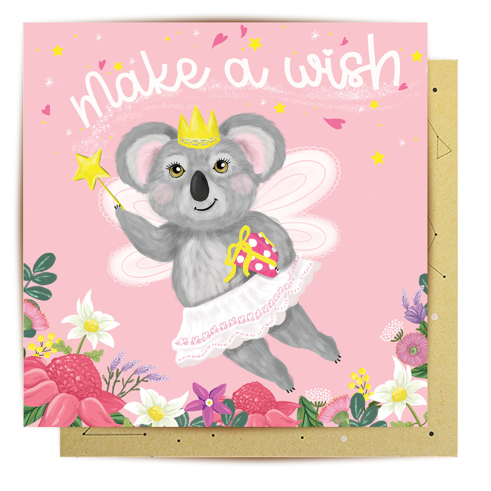 
                      
                        Greeting Card Fairy Koala
                      
                    