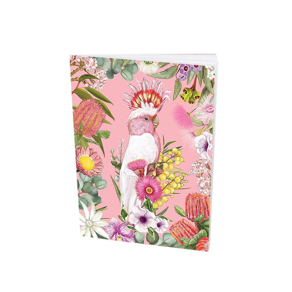 Pocket Notebook Australian Wildflowers Pink