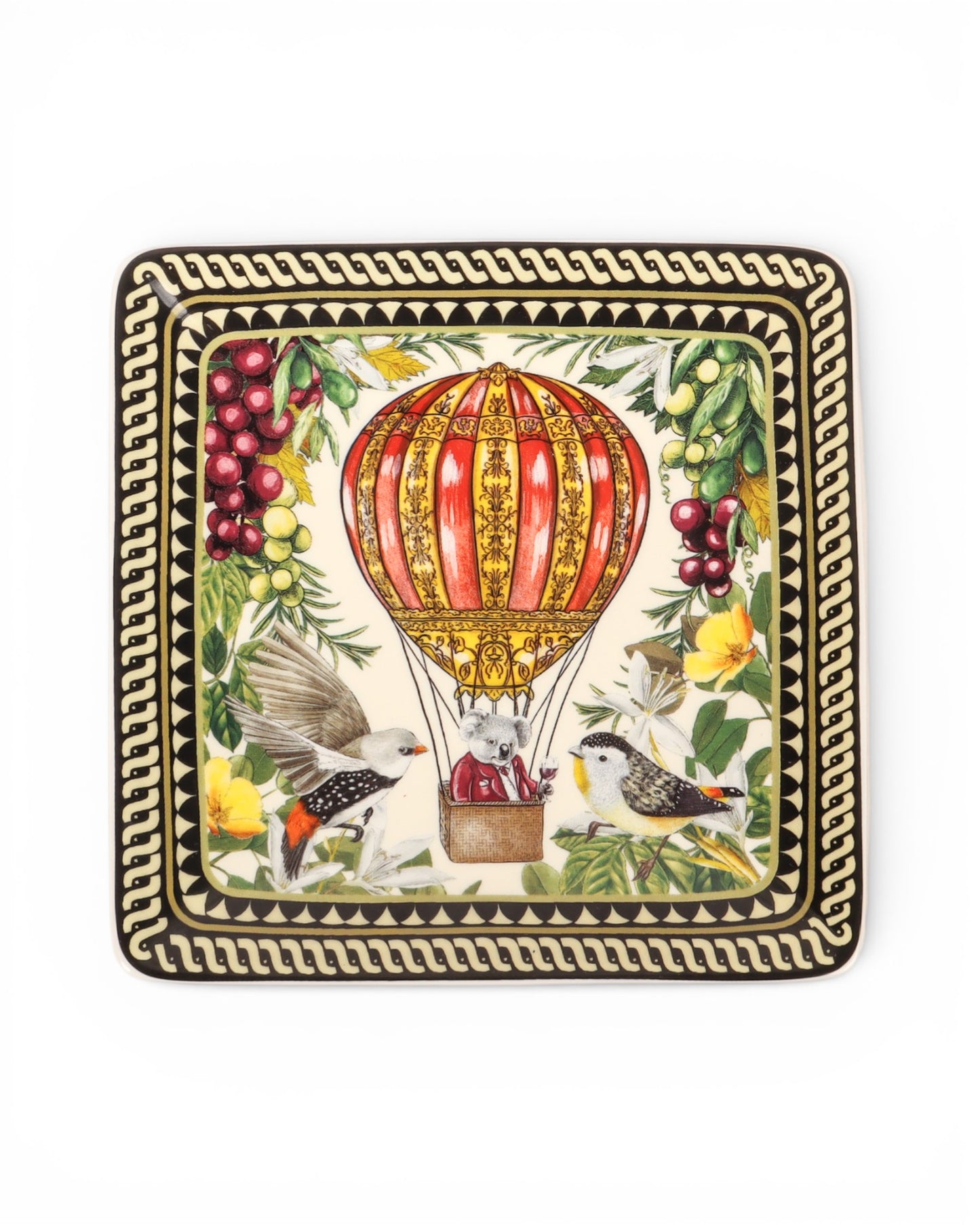 Square Trinket Tray Vineyard Visions Balloon