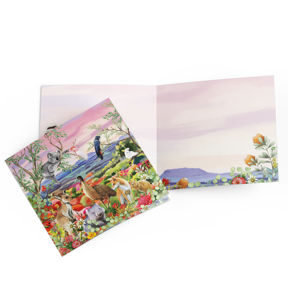 Greeting Card Nature Dwellings