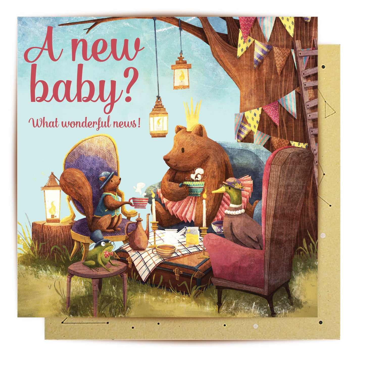 Greeting Card A New Baby