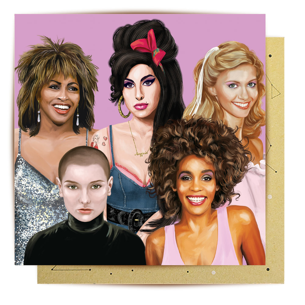 
                      
                        Greeting Card Tribute Artists Music Edition Divas
                      
                    