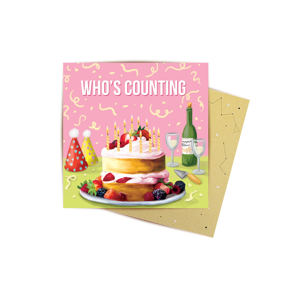 Mini Card Who's Counting