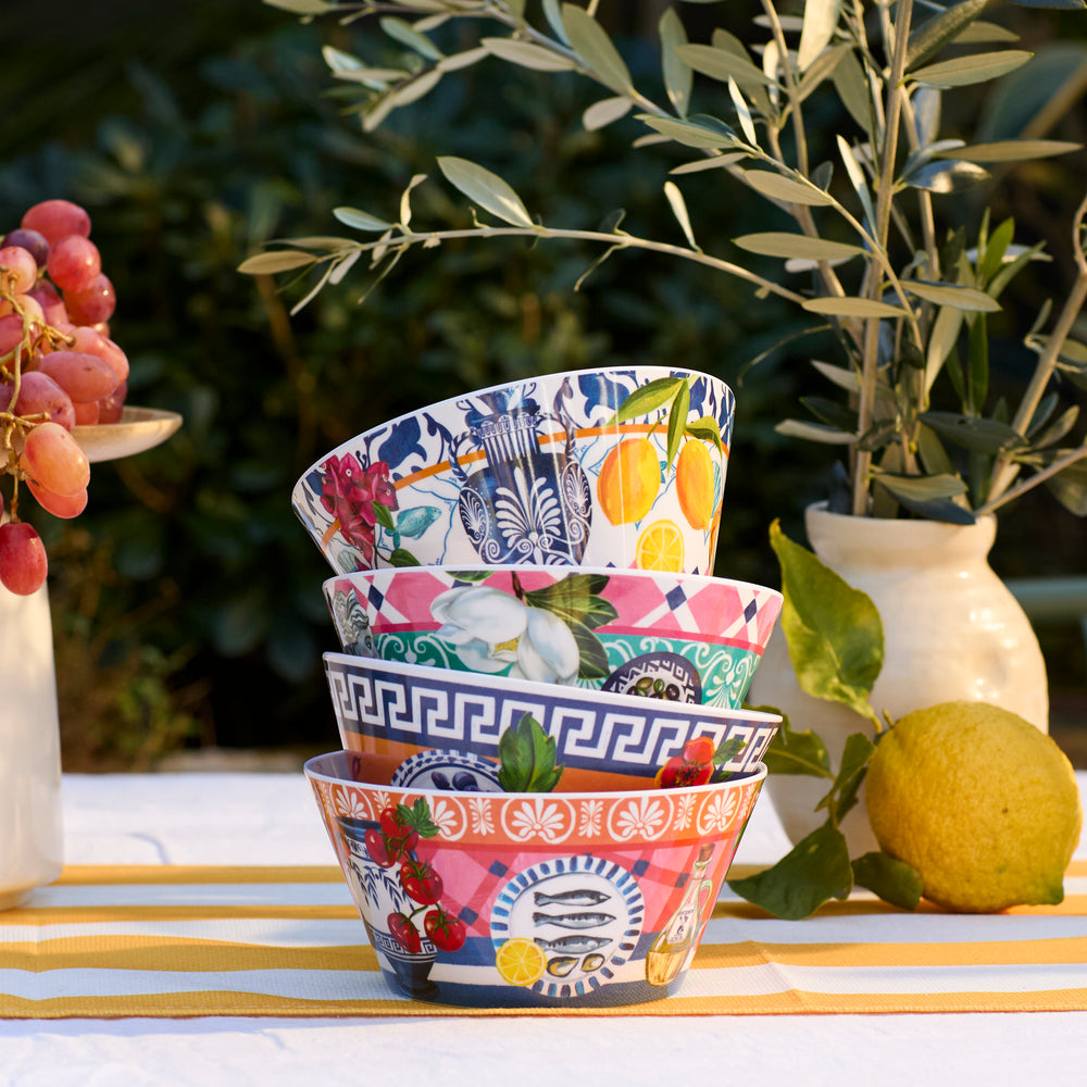 Bowl Set Mediterranean Summer
