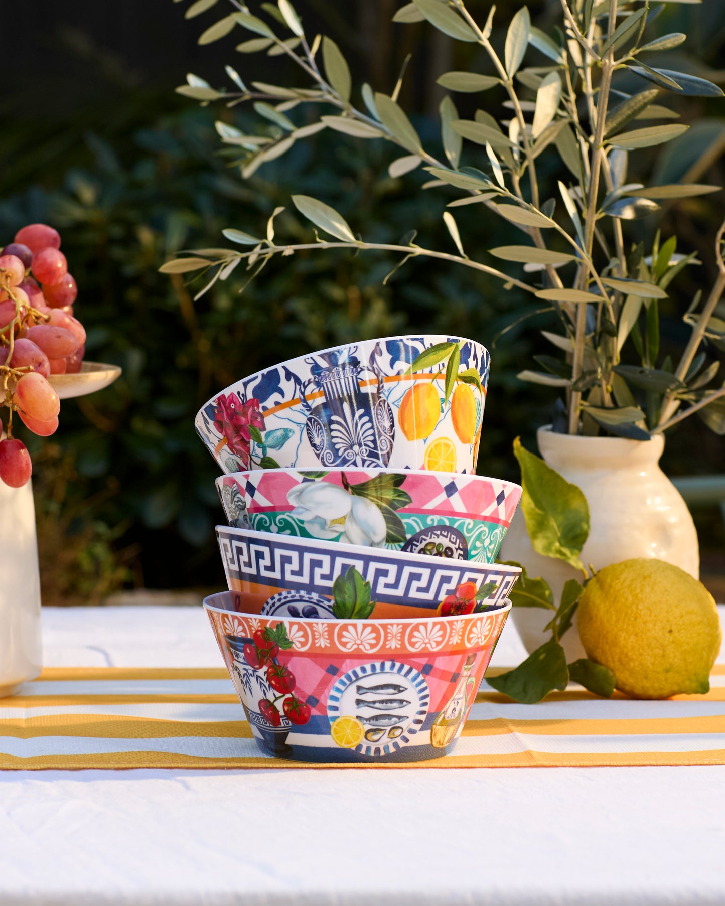 Bowl Set Mediterranean Summer
