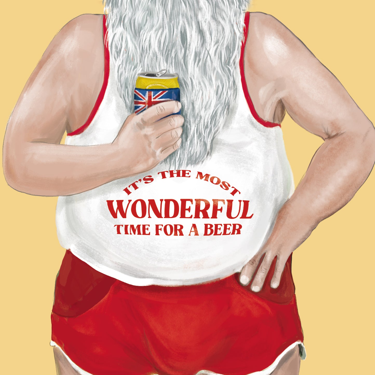 Greeting Card Time For A Beer