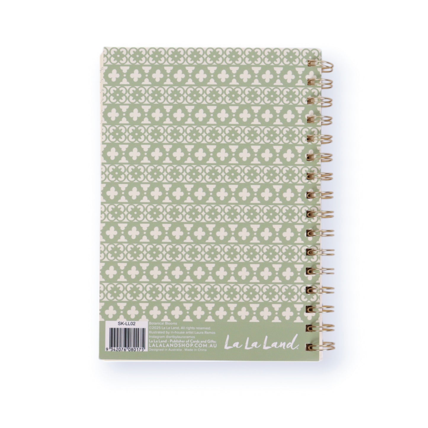 A5 Spiral Notebook Botanical Blooms