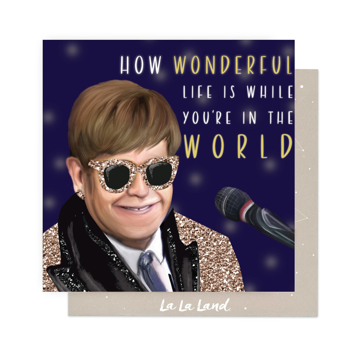 Greeting Card Wonderful Elton