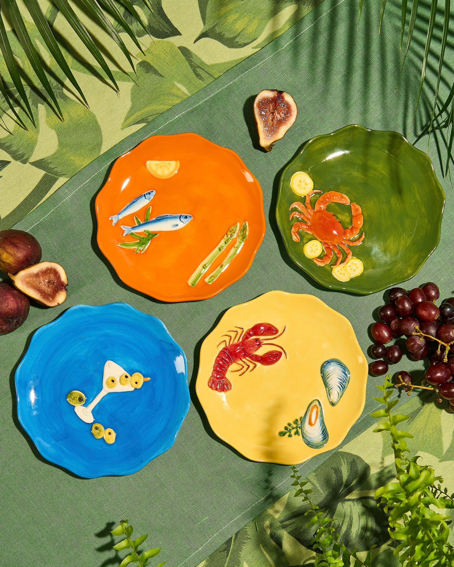 Seaview Stoneware Lobster Plate