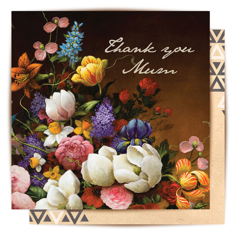 
                      
                        Greeting Card Thank You Mum Florals
                      
                    