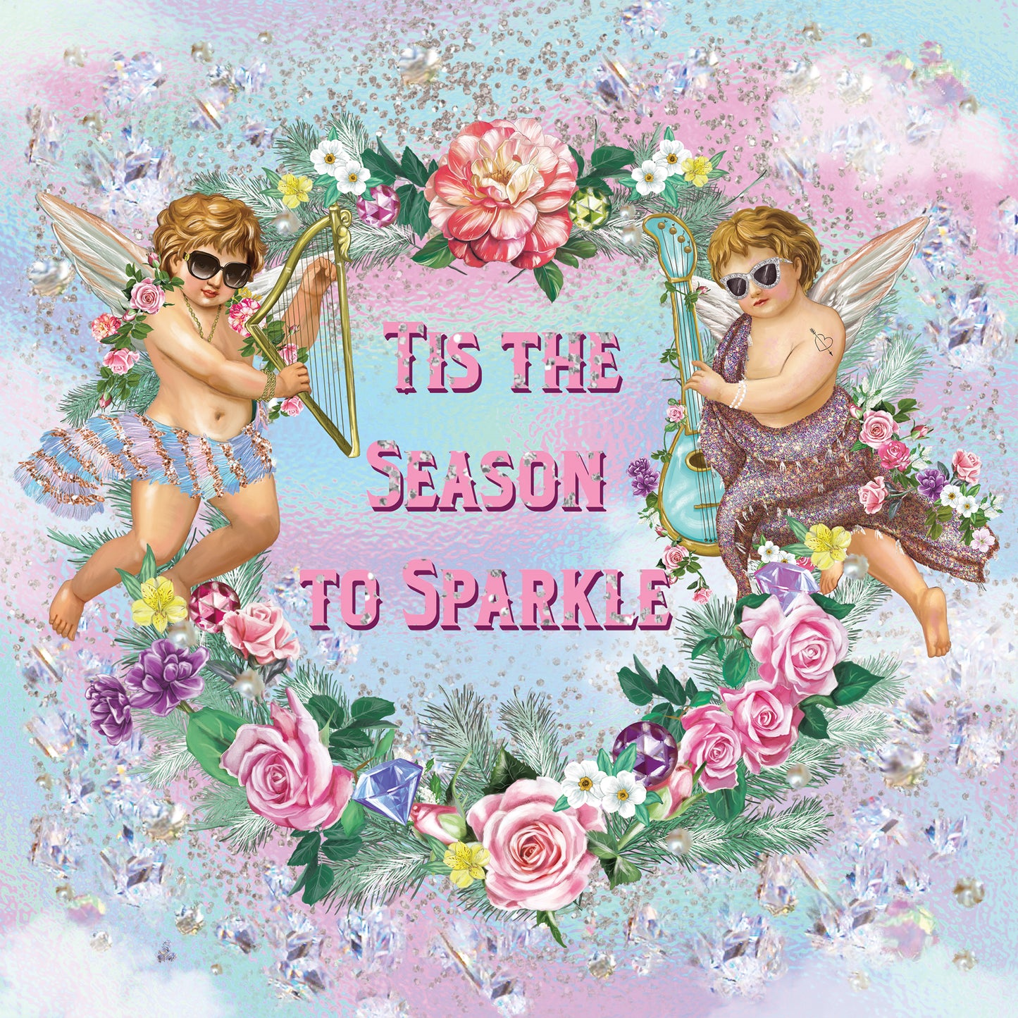 Greeting Card Season To Sparkle