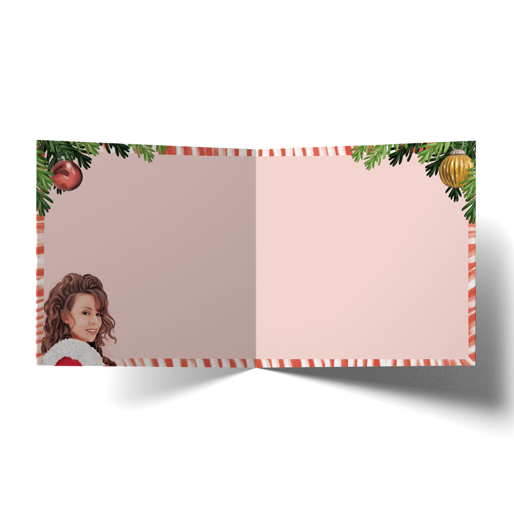 
                      
                        Greeting Card Mariah Xmas
                      
                    