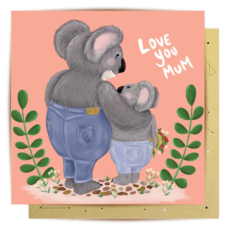 
                      
                        Greeting Card Mum Koala Jeans
                      
                    