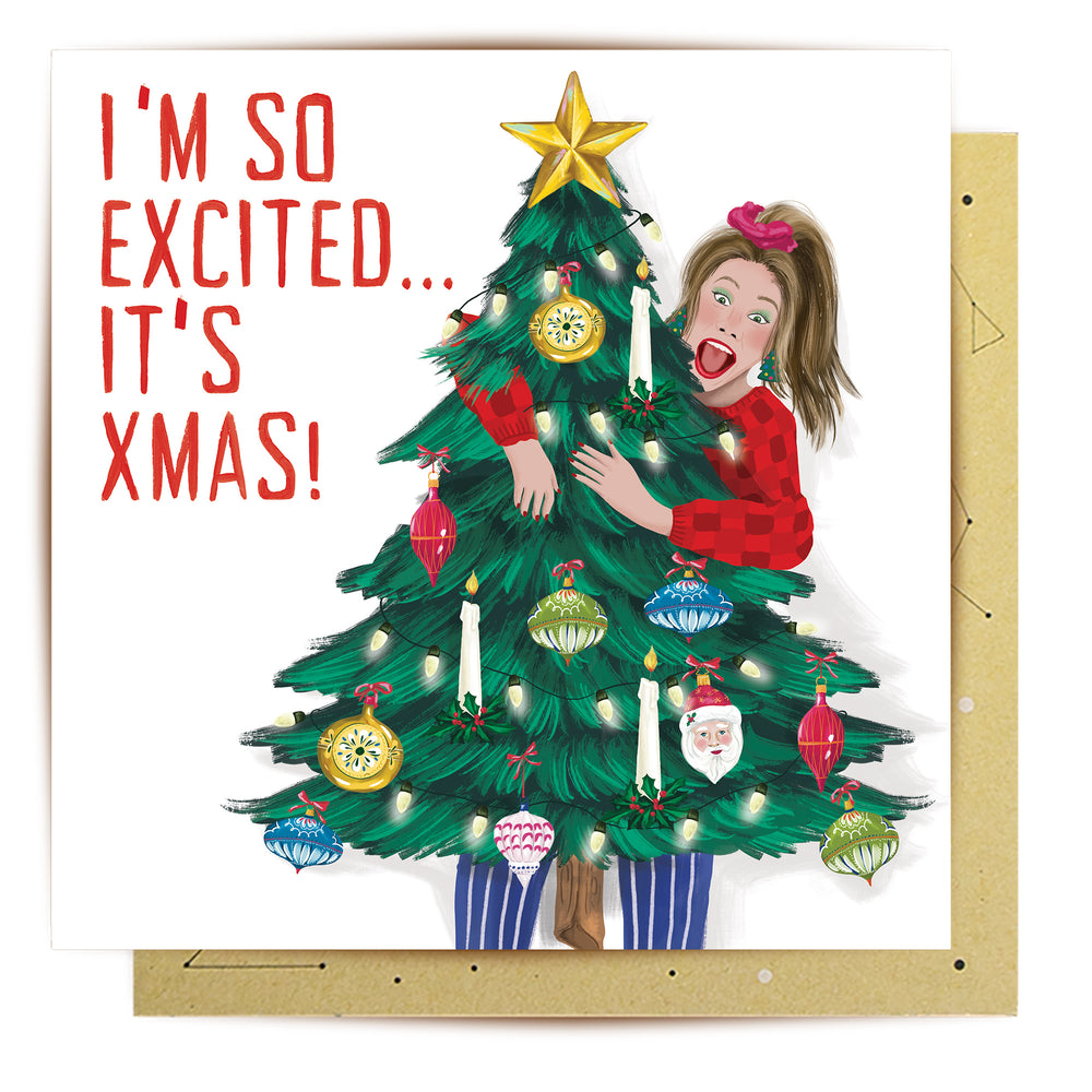 Greeting Card Tree Hug