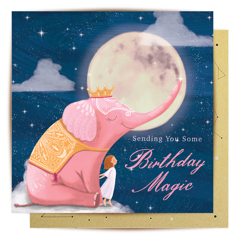 
                      
                        Greeting Card Birthday Magic Elephant
                      
                    