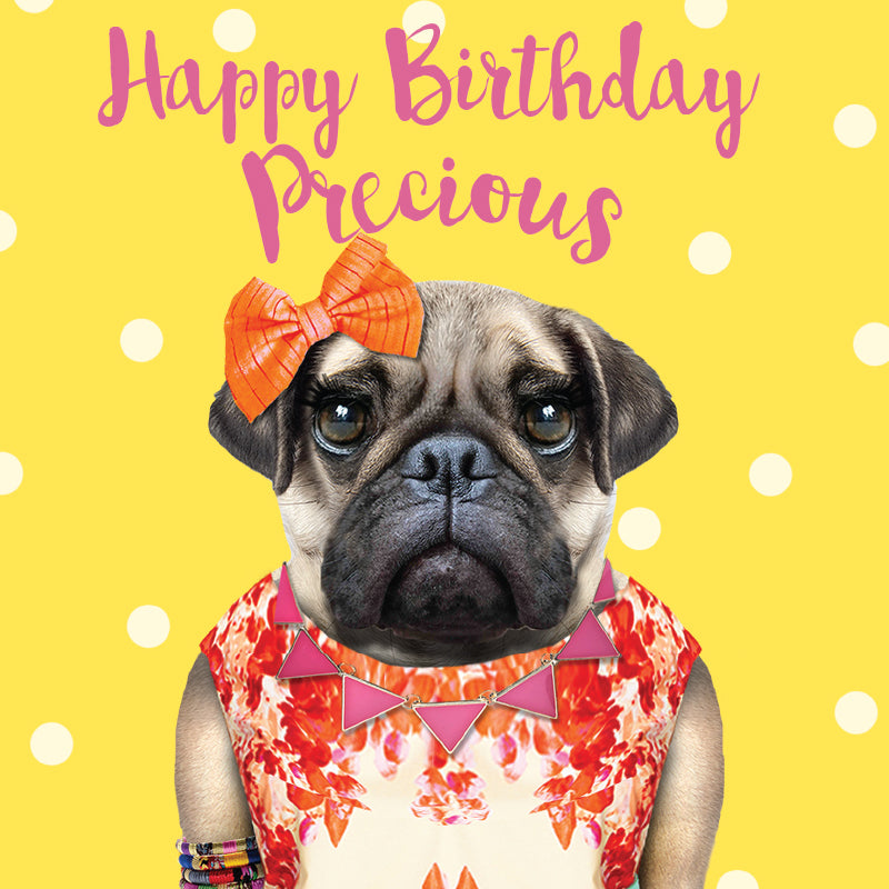 
                      
                        Greeting Card  Happy Birthday Precious
                      
                    