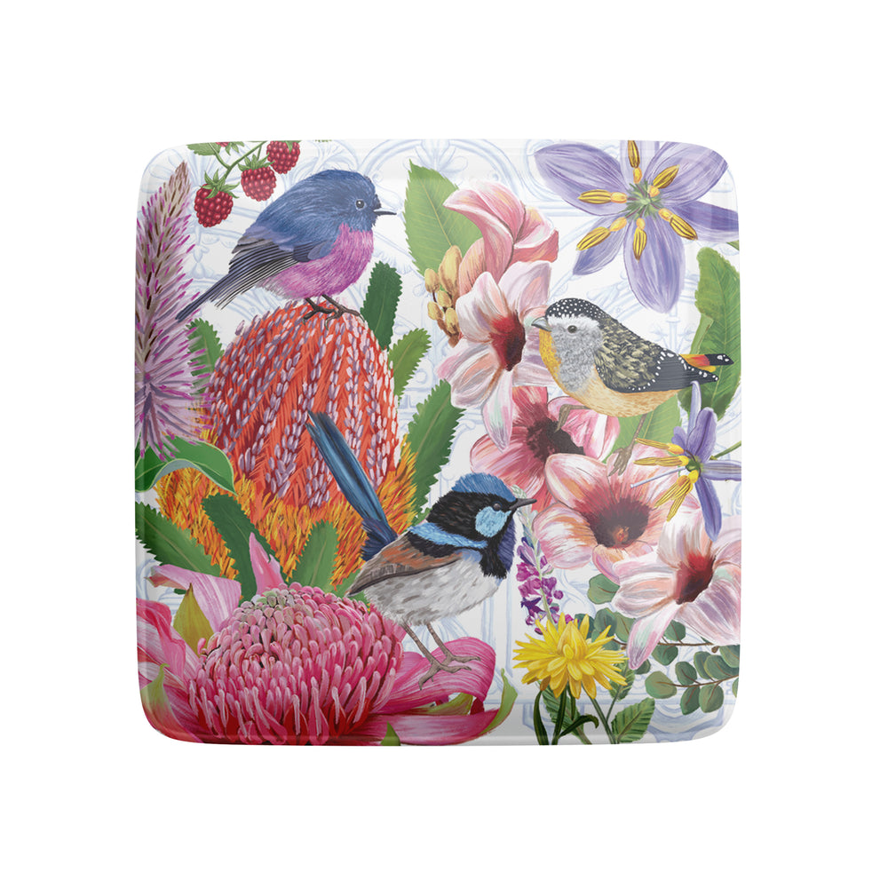 Fridge Magnet Enchanted Garden Birds