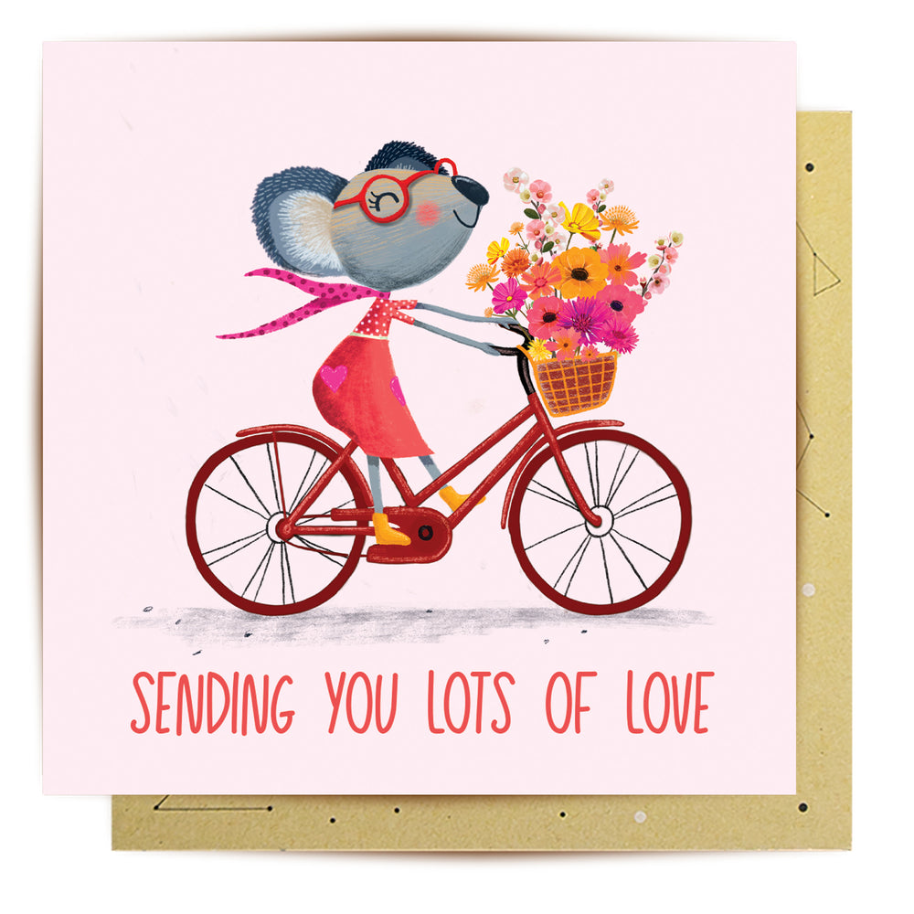 
                      
                        Greeting Card Sending Love
                      
                    