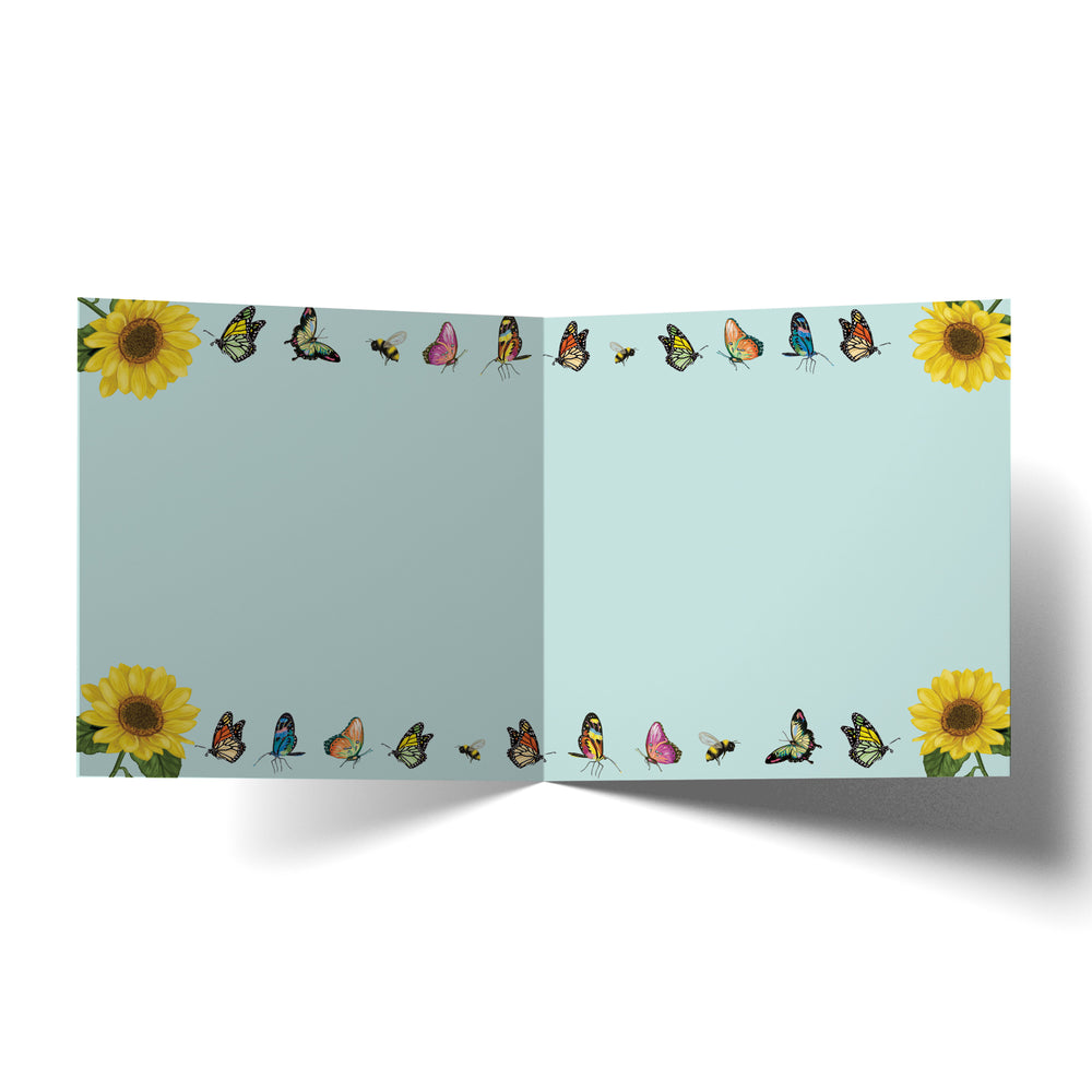 Greeting Card Sunny Butterflies