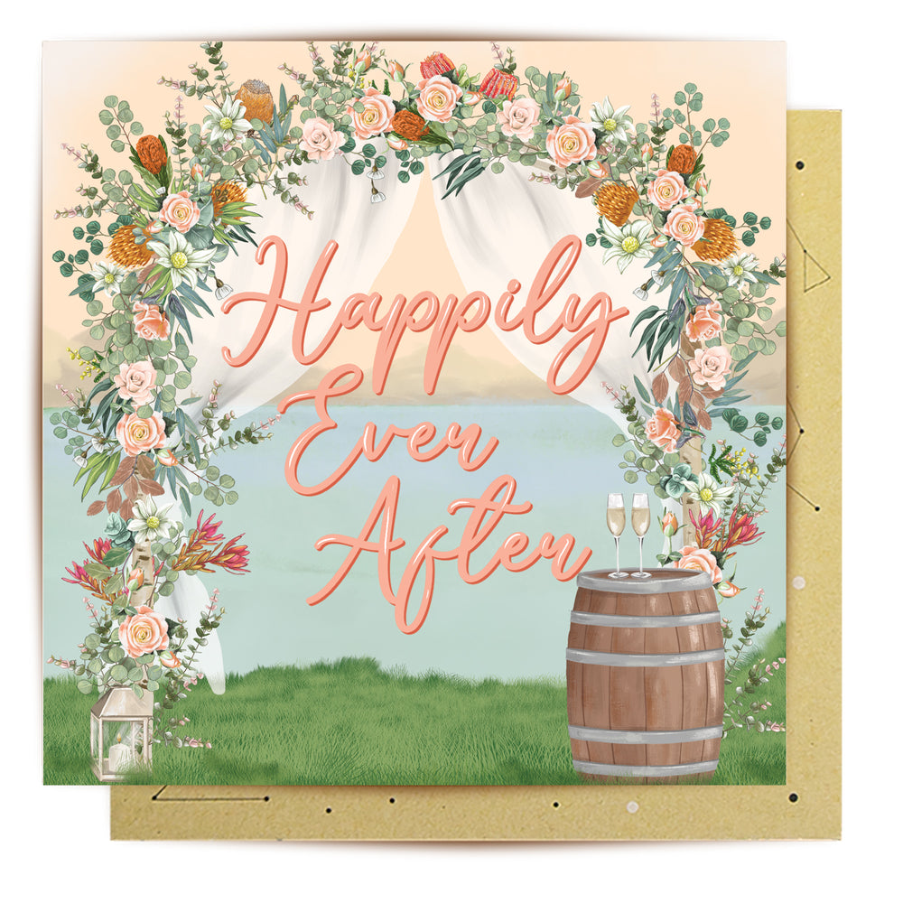 
                      
                        Greeting Card Happily Ever
                      
                    