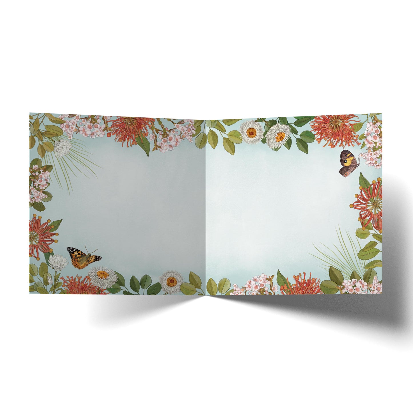 Greeting Card Botanical Blooms Birthday