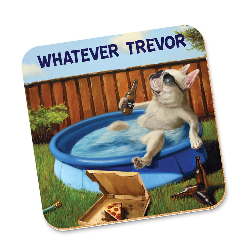 Corky Coaster Whatever Trevor