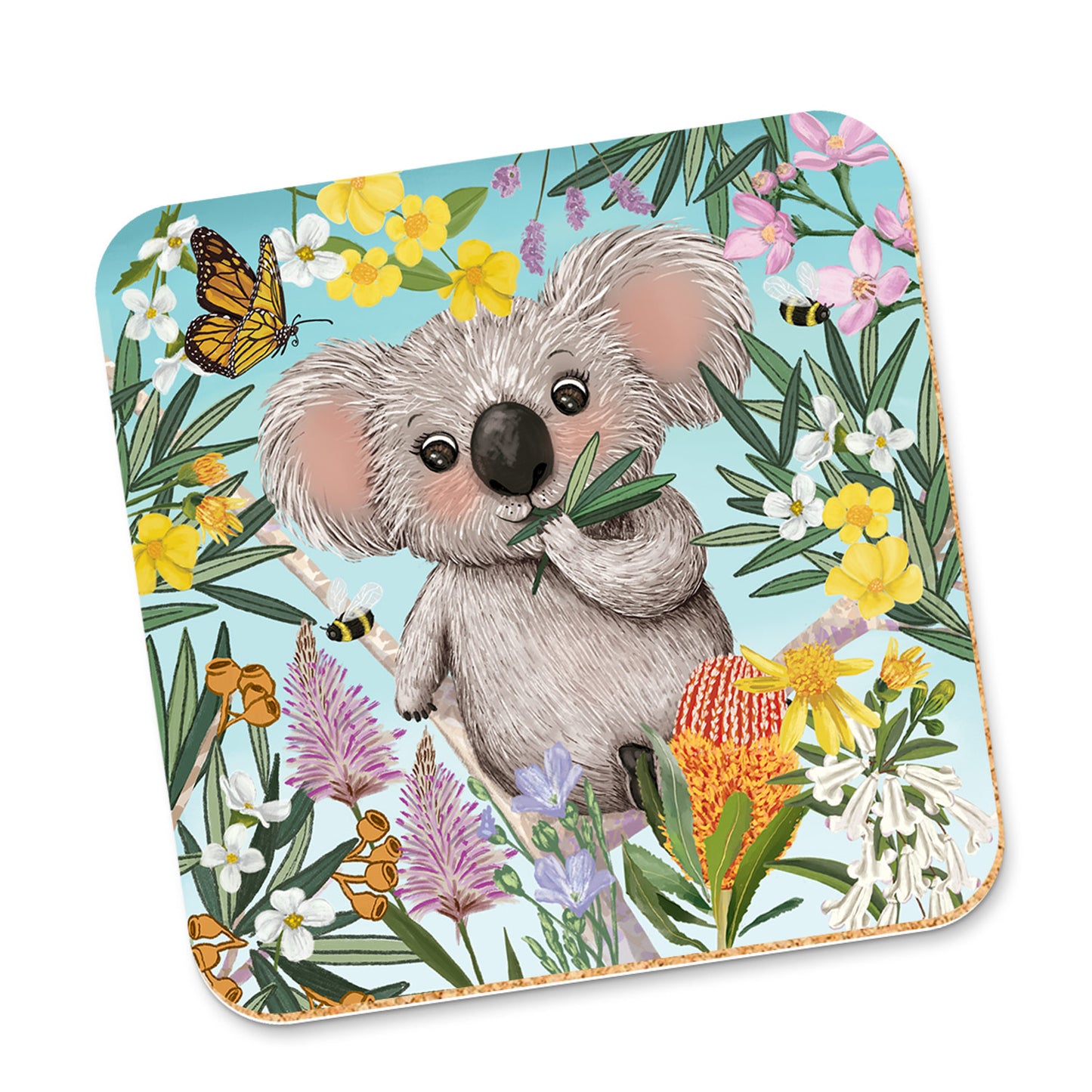 Corky Coaster Garden Giggles